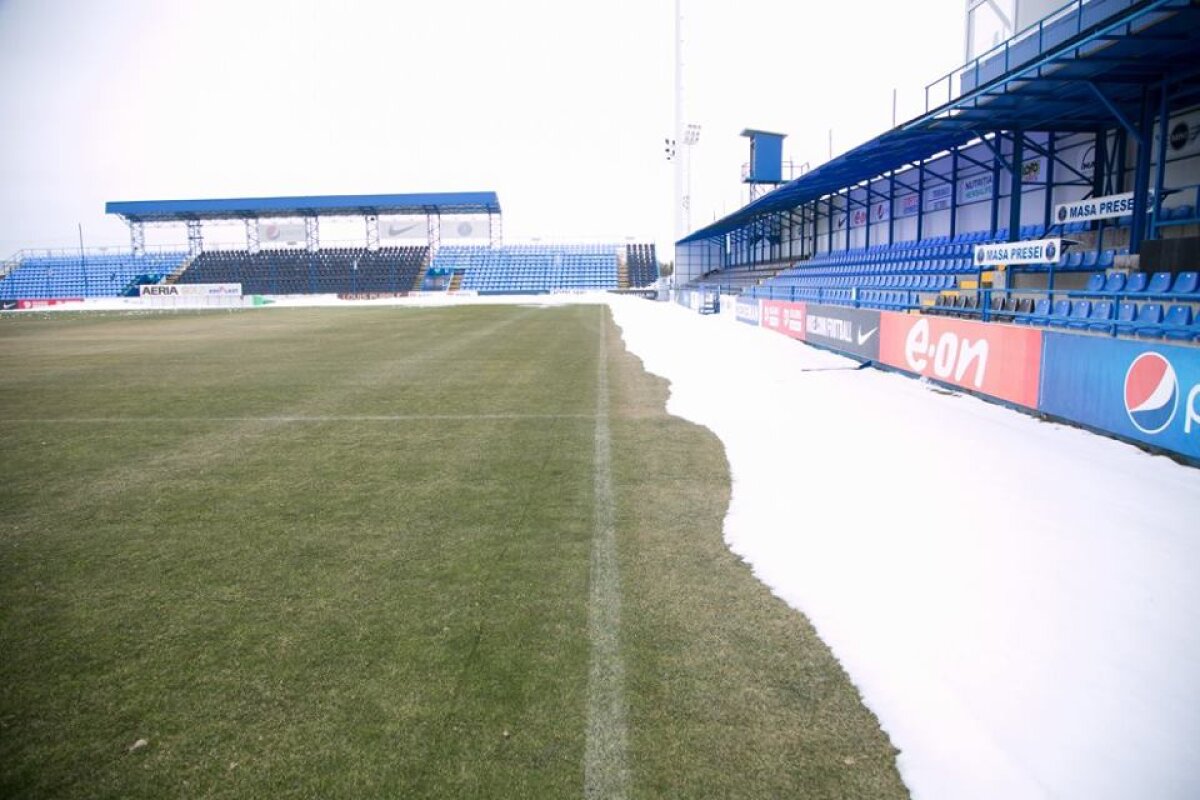 GALERIE FOTO Deținătorii drepturilor TV din Liga 1 au început inspecția stadioanelor din Liga 1! Ce concluzii au tras la Viitorul 