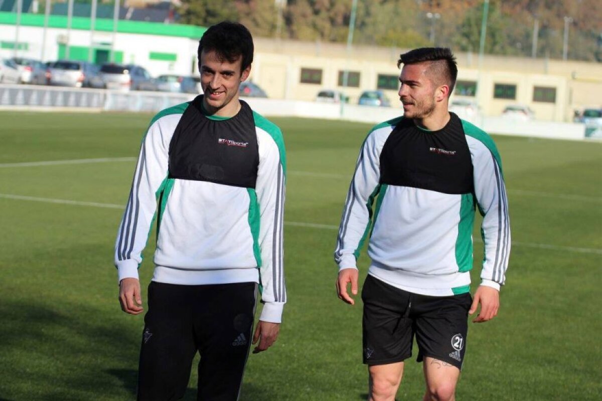 GALERIE FOTO Alin Toșca, primul antrenament la Betis » Ce a spus la despărțirea de Steaua