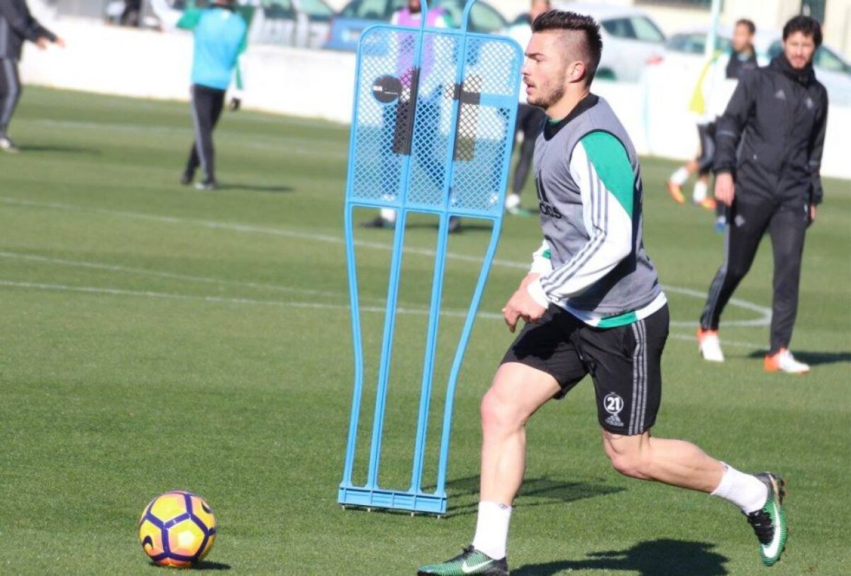 GALERIE FOTO Alin Toșca, primul antrenament la Betis » Ce a spus la despărțirea de Steaua
