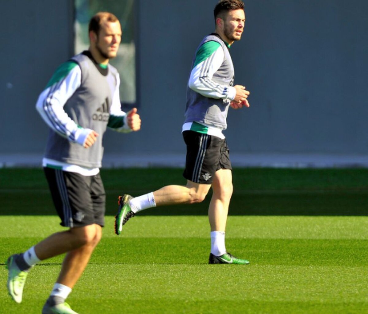 GALERIE FOTO Alin Toșca, primul antrenament la Betis » Ce a spus la despărțirea de Steaua