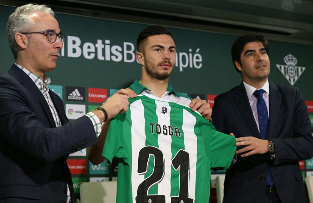 Alin Toșca a dezvăluit cum a ajuns în Spania: "Marica m-a convins să semnez cu Betis"