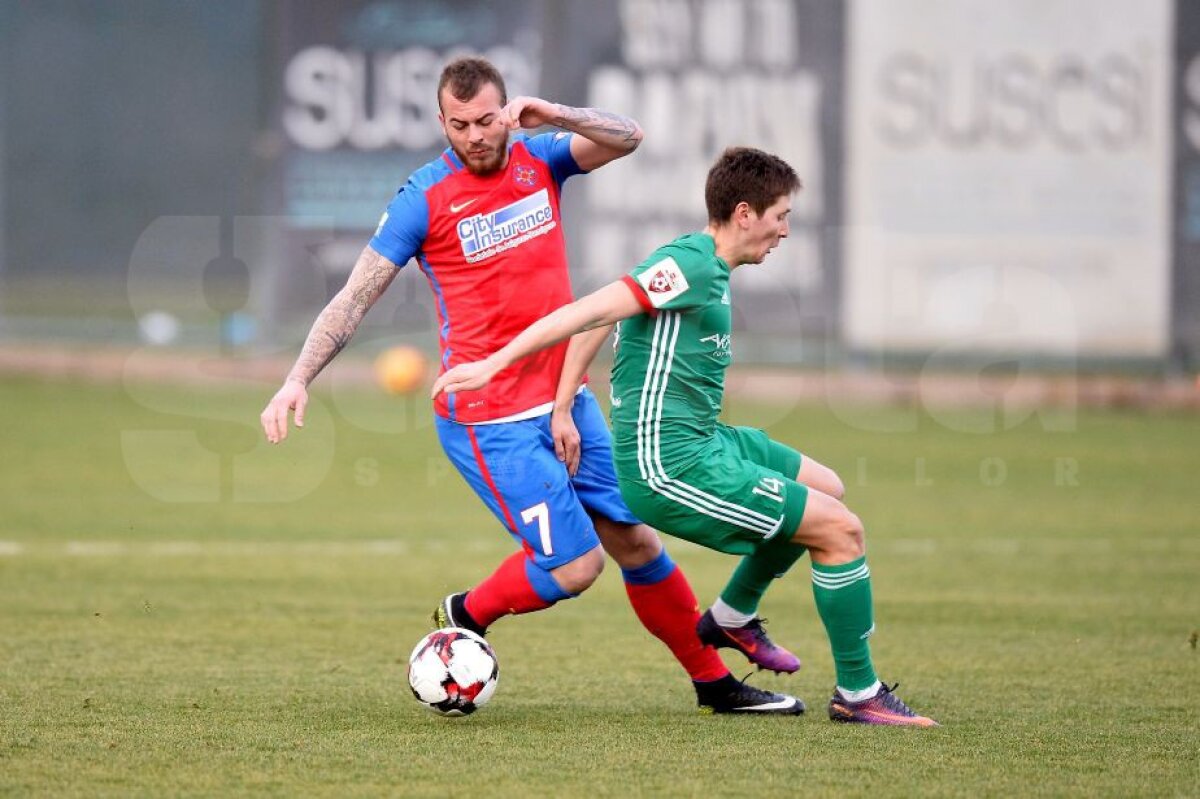 VIDEO+FOTO » Steaua, egal cu Terek deși a folosit "echipa cu care va juca în Liga 1!" » Cine a marcat și cum a pus Torje umărul pentru ruși