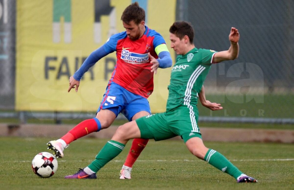 VIDEO+FOTO » Steaua, egal cu Terek deși a folosit "echipa cu care va juca în Liga 1!" » Cine a marcat și cum a pus Torje umărul pentru ruși