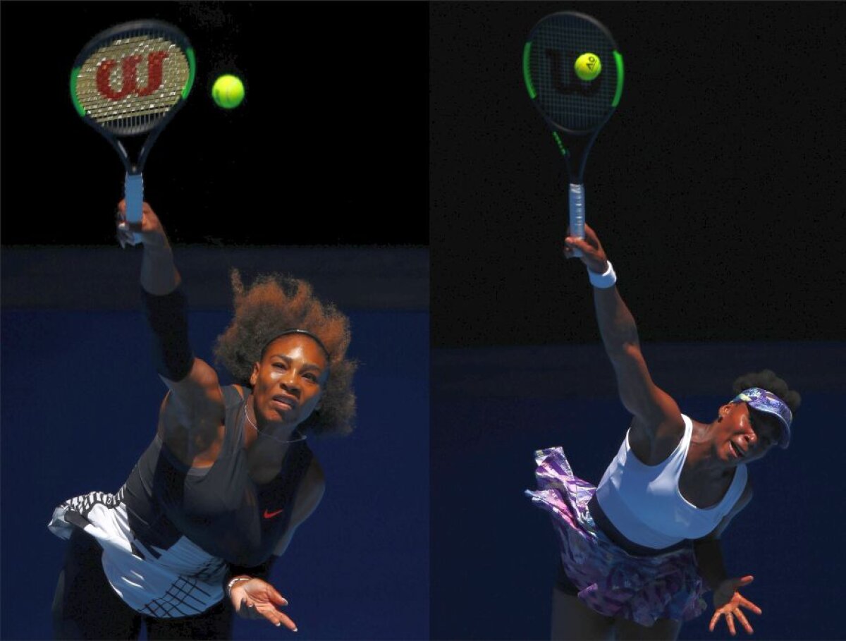 Finală retro » Serena și Venus Williams își vor disputa trofeul de la Australian Open, la 16 ani distanța de la prima lor confruntare într-o finală de Mare Șlem
