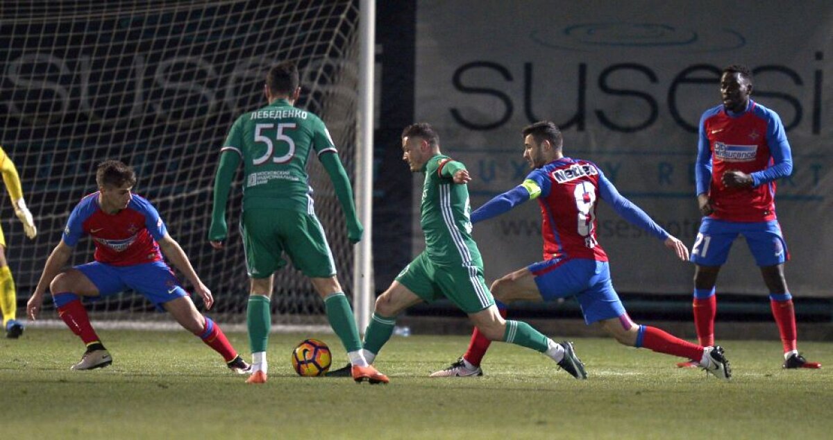 Corespondență din Turcia » VIDEO+FOTO Ruleta rusească » Steaua a deschis scorul cu Terek, 1-1, după care a avut un imens noroc pe final că n-a fost învinsă