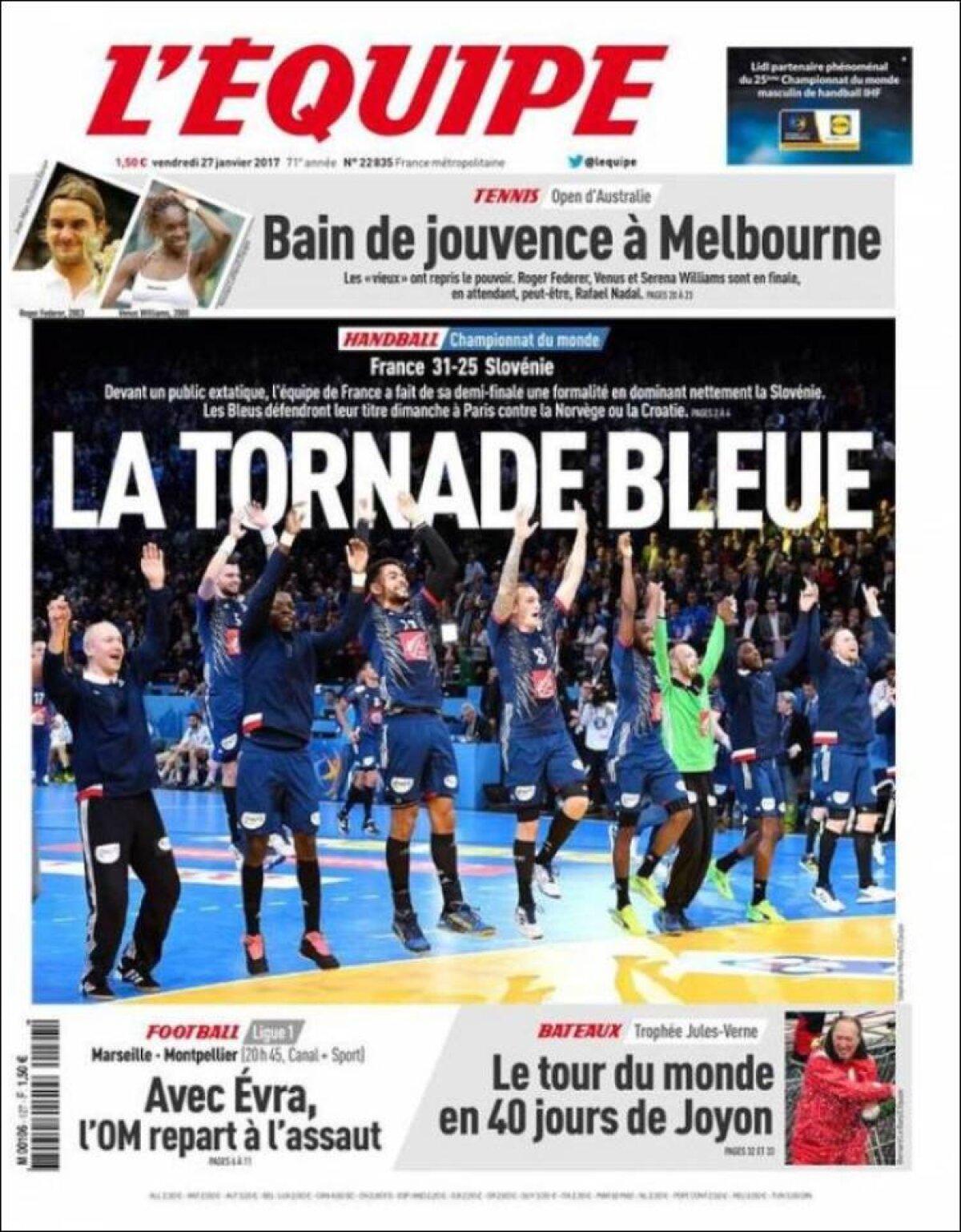 Ce scriu azi ziarele de sport din lume (27 ianuarie 2017)