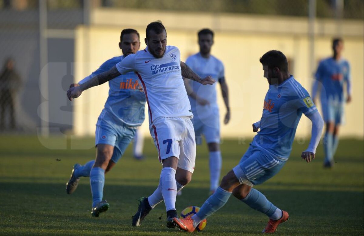 VIDEO + FOTO » Steaua - Slovan Bratislava 1-2 » Denis Alibec a reușit primul său gol, dar apărarea lui Reghe scârțâie din toate încheieturile!