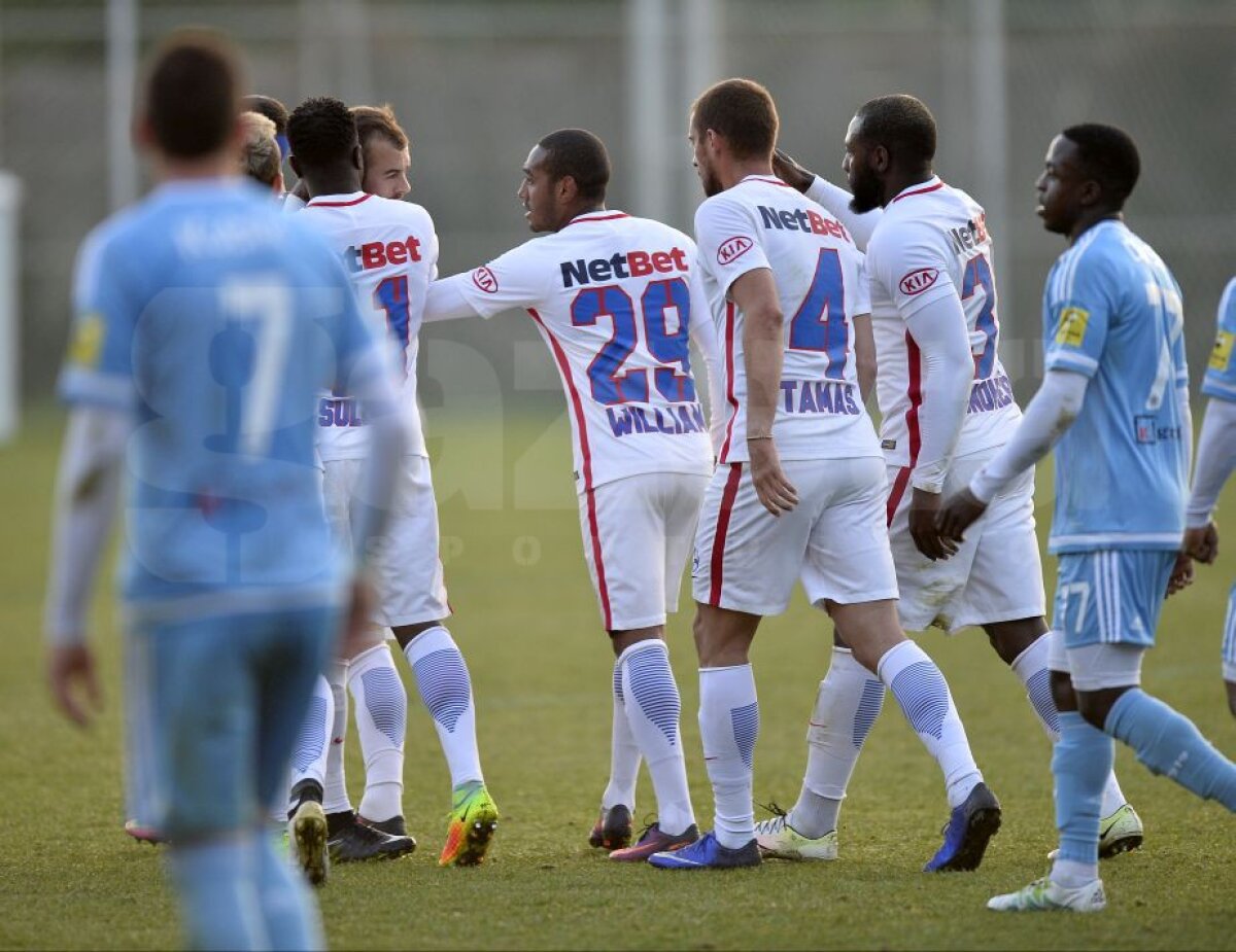 VIDEO + FOTO » Steaua - Slovan Bratislava 1-2 » Denis Alibec a reușit primul său gol, dar apărarea lui Reghe scârțâie din toate încheieturile!