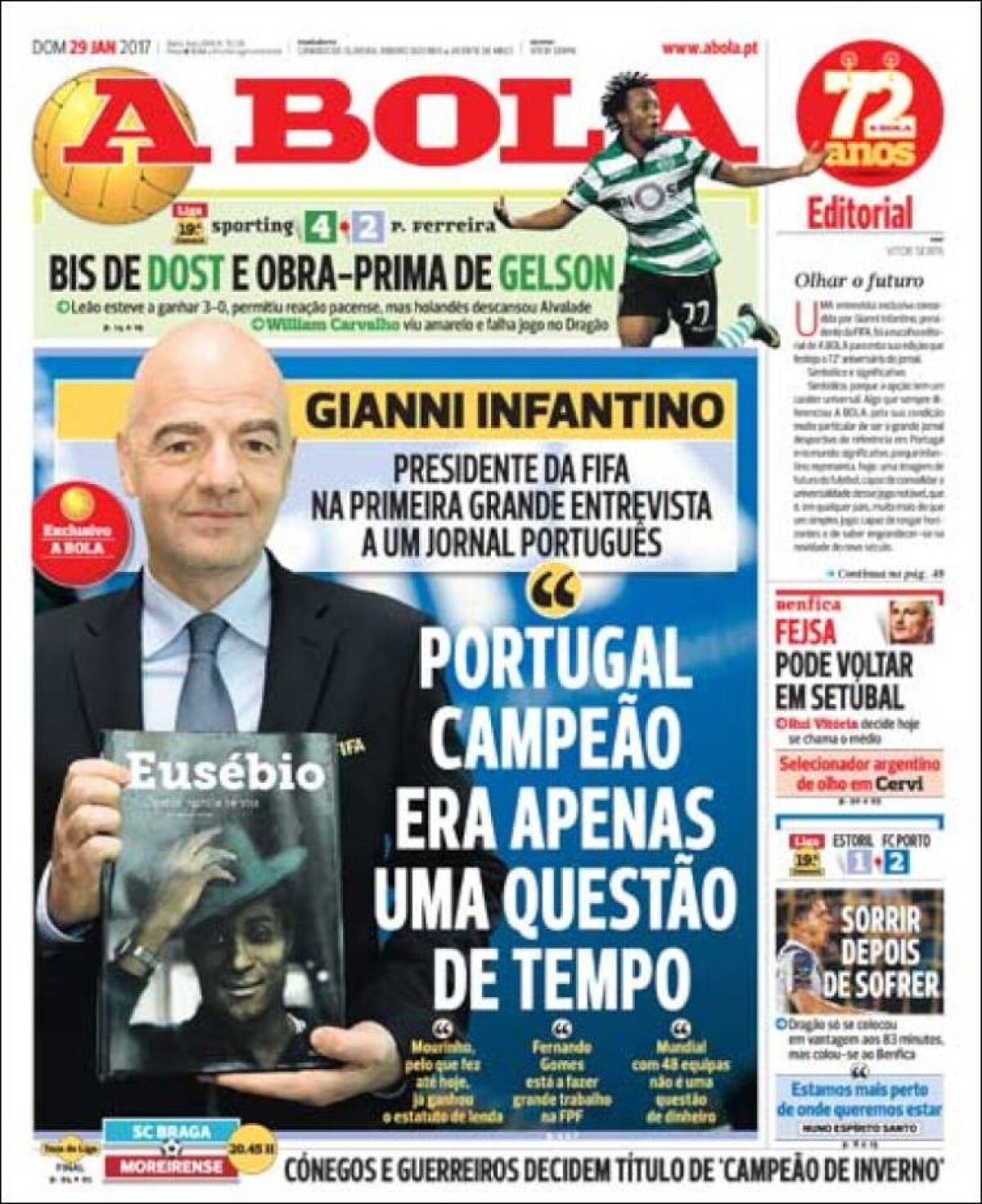 Ce scriu azi ziarele de sport din lume (29 ianuarie 2017)