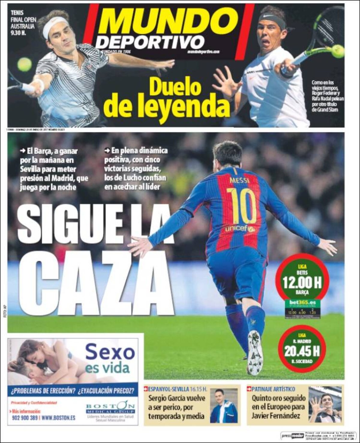 Ce scriu azi ziarele de sport din lume (29 ianuarie 2017)