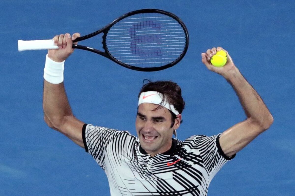 FOTO » CAMPION ABSOLUT! Roger Federer triumfă la Australian Open după un meci EPIC în fața lui Rafael Nadal! Elvețianul ajunge la 18 Grand Slam-uri