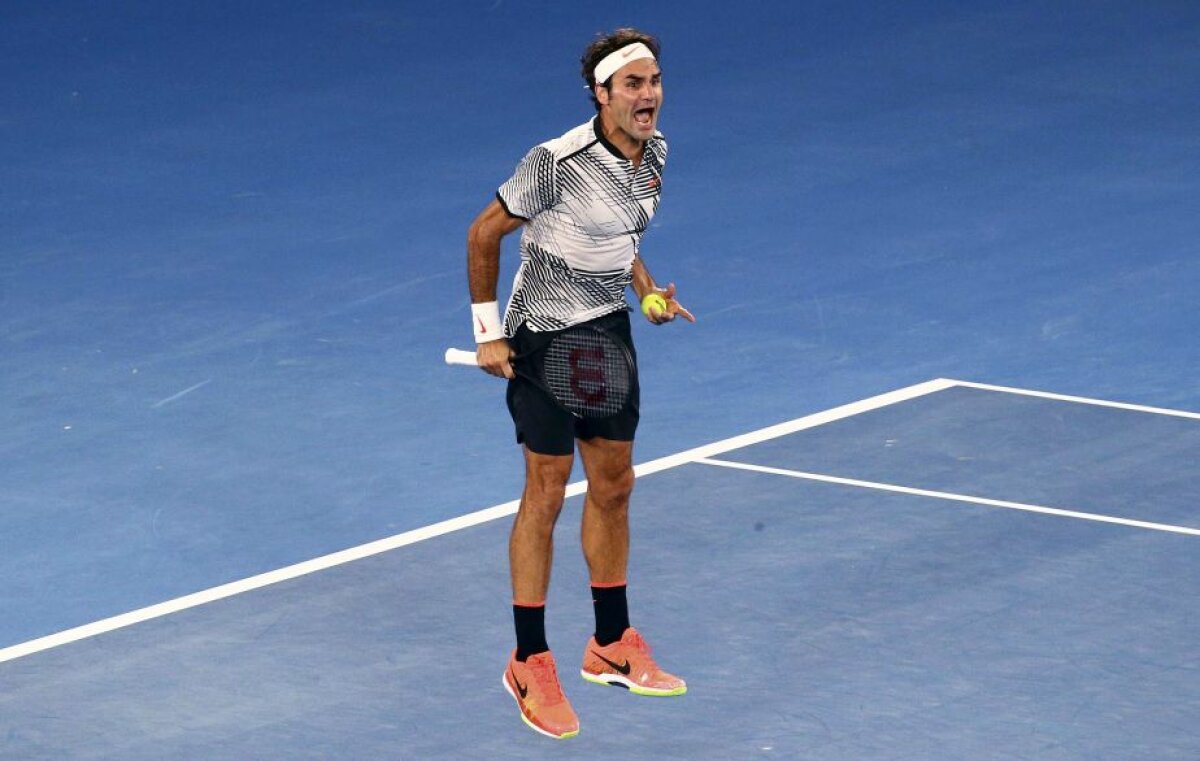 FOTO » CAMPION ABSOLUT! Roger Federer triumfă la Australian Open după un meci EPIC în fața lui Rafael Nadal! Elvețianul ajunge la 18 Grand Slam-uri