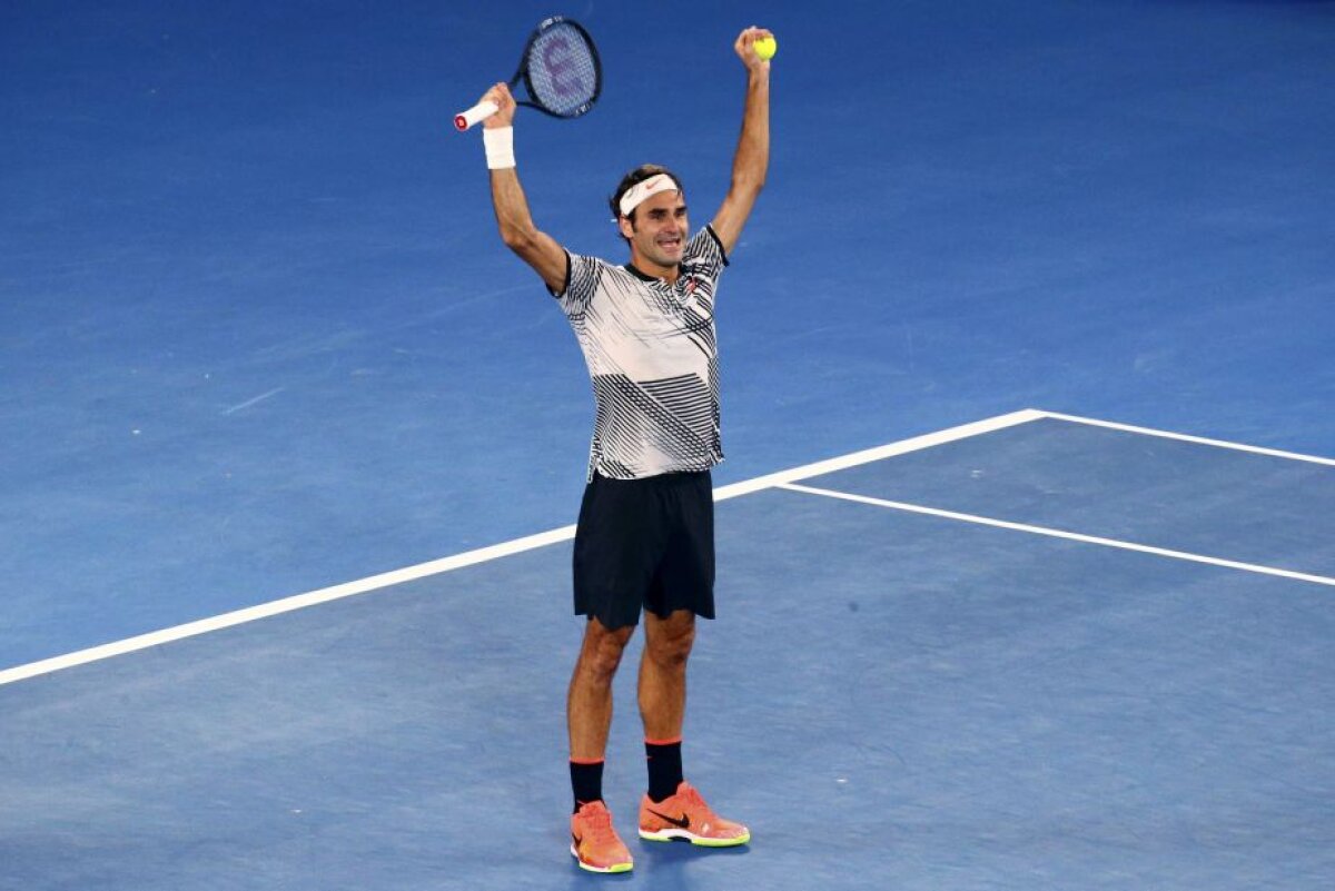 FOTO » CAMPION ABSOLUT! Roger Federer triumfă la Australian Open după un meci EPIC în fața lui Rafael Nadal! Elvețianul ajunge la 18 Grand Slam-uri