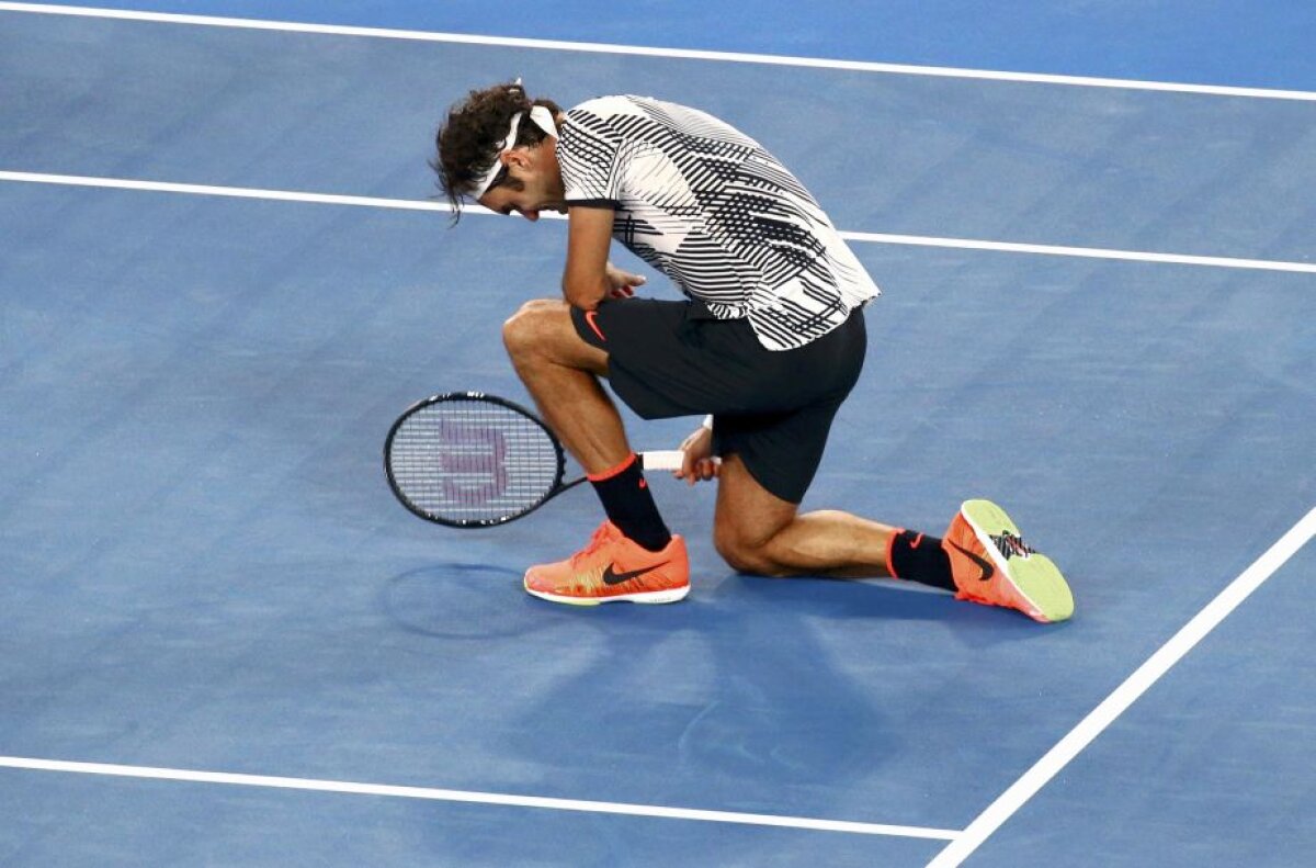 FOTO » CAMPION ABSOLUT! Roger Federer triumfă la Australian Open după un meci EPIC în fața lui Rafael Nadal! Elvețianul ajunge la 18 Grand Slam-uri