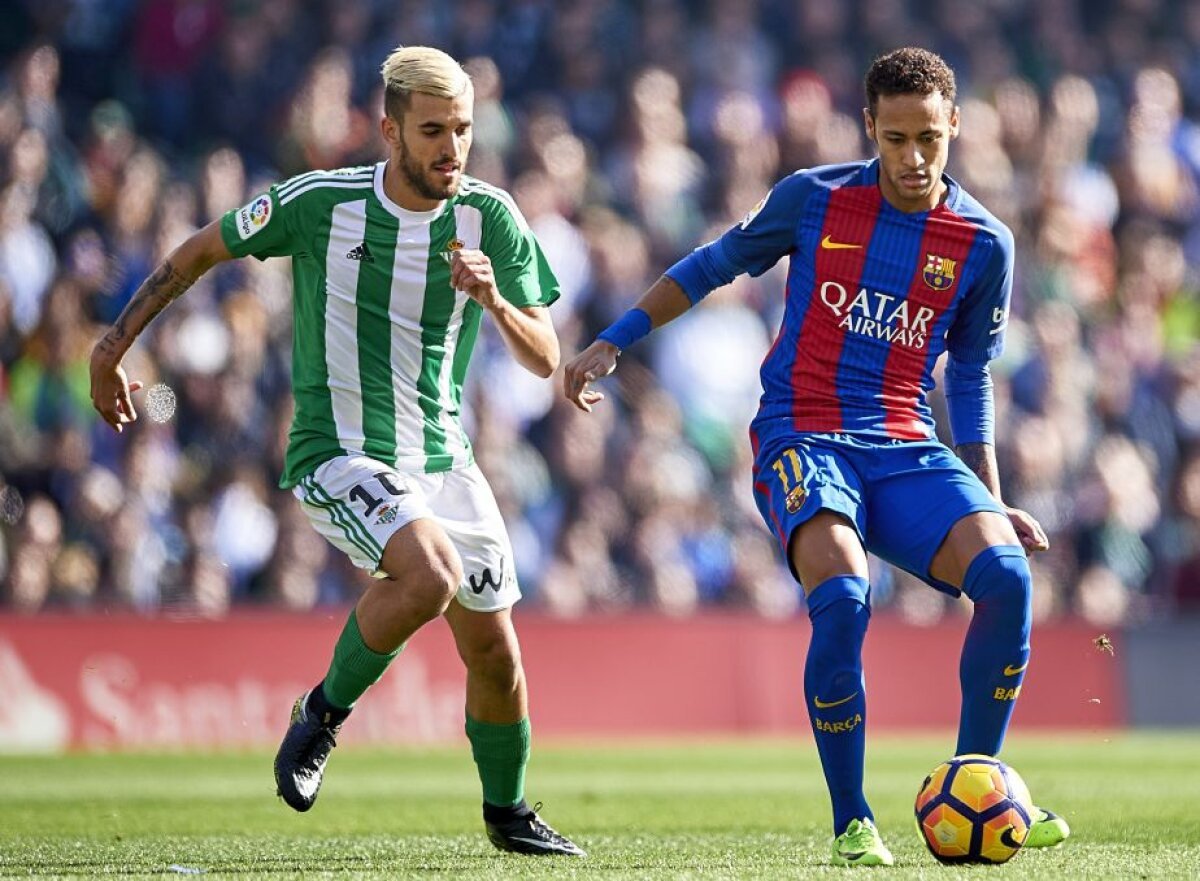 FOTO + VIDEO » Betis - Barcelona 1-1 » Toșca a fost integralist și i-a ținut în frâu pe Messi, Suarez și Neymar