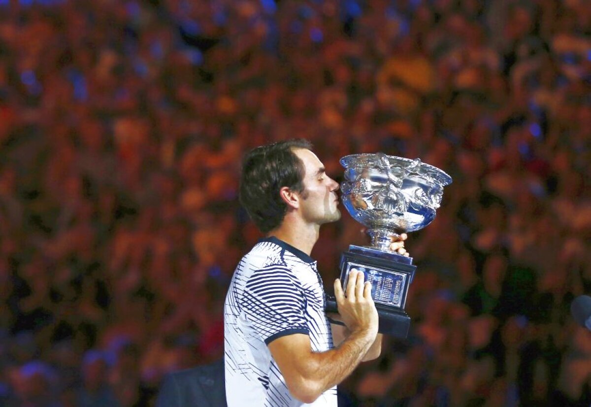 FOTO » CAMPION ABSOLUT! Roger Federer triumfă la Australian Open după un meci EPIC în fața lui Rafael Nadal! Elvețianul ajunge la 18 Grand Slam-uri