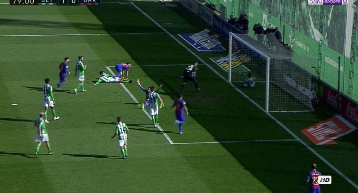 VIDEO Încă un scandal la meciul Barcelonei! Catalanii au avut un gol valabil anulat eronat! Jucătorii Barcei au cerut și un penalty
