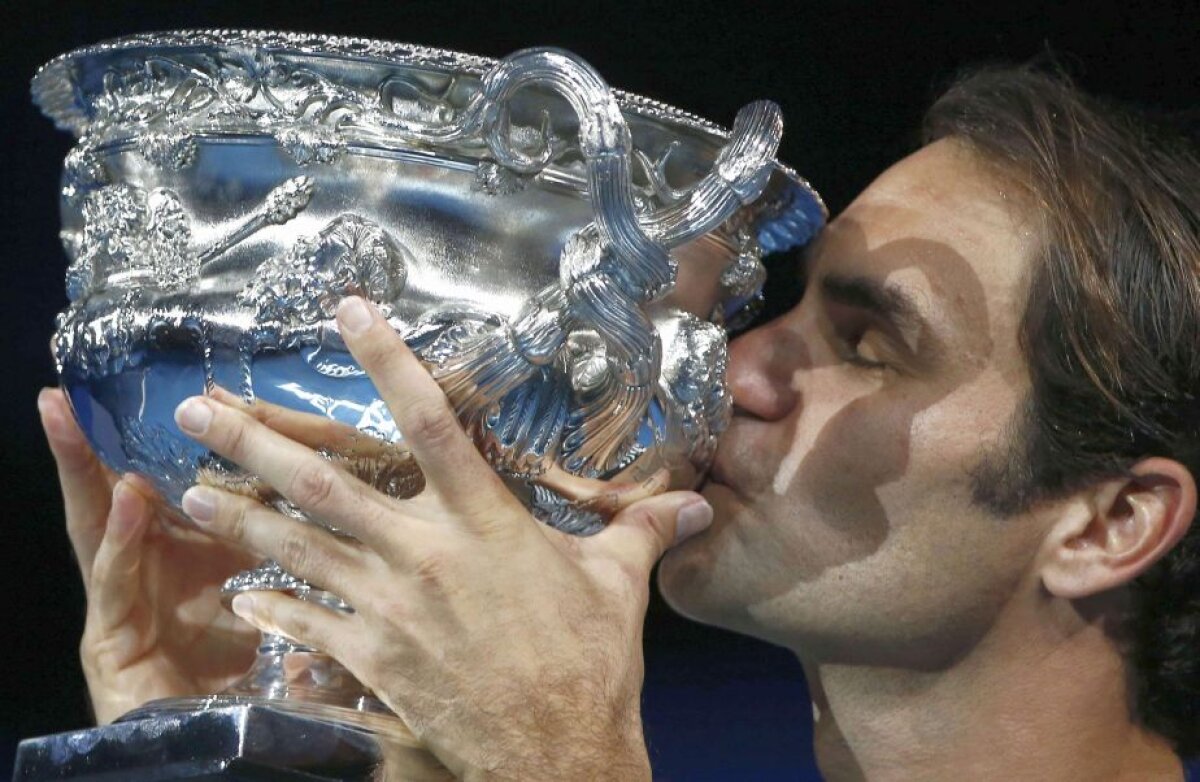 GALERIE FOTO Cele mai tari 25 de imagini de la finala Federer - Nadal » Momente emoționante cu Roger în lacrimi