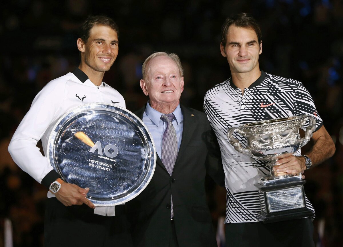 GALERIE FOTO Cele mai tari 25 de imagini de la finala Federer - Nadal » Momente emoționante cu Roger în lacrimi