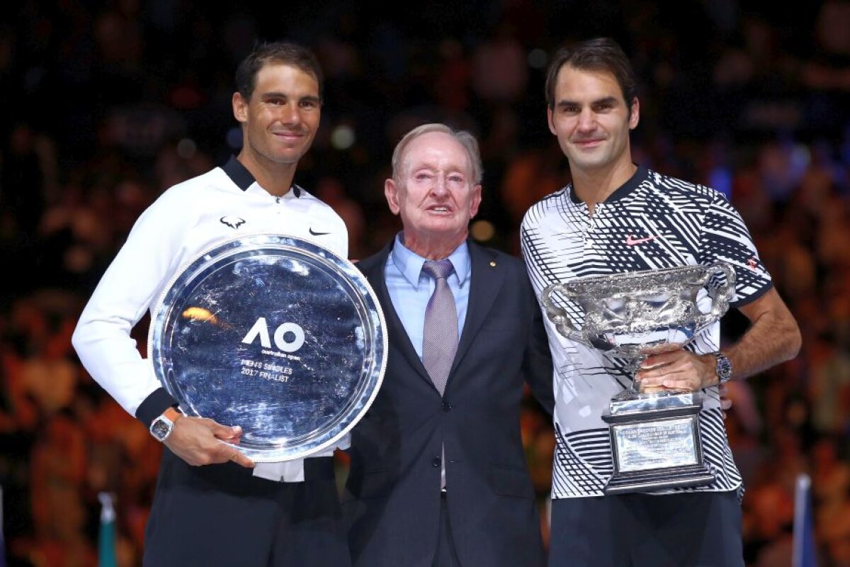 GALERIE FOTO Cele mai tari 25 de imagini de la finala Federer - Nadal » Momente emoționante cu Roger în lacrimi