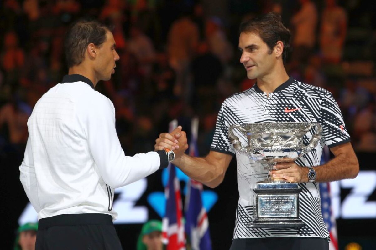 GALERIE FOTO Cele mai tari 25 de imagini de la finala Federer - Nadal » Momente emoționante cu Roger în lacrimi