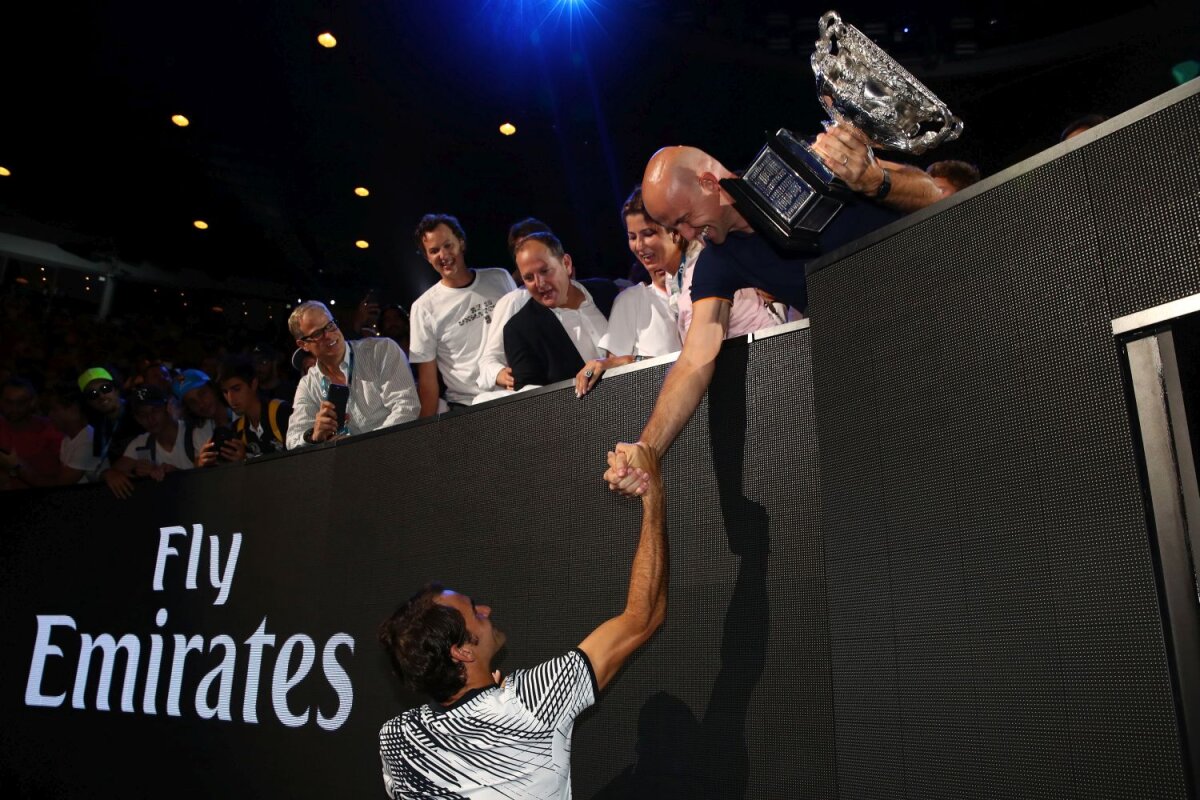 FOTO Majorat de Grand Slam » Povestea unui meci de vis: Roger Federer a câștigat duelul epic cu Rafael Nadal