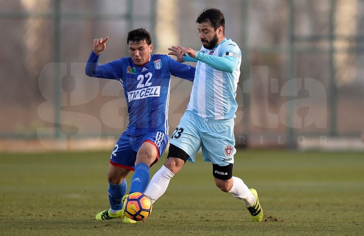 FOTO Egal de final pentru ASA » Mureșenii au terminat la egalitate ultimul amical din Antalya, 2-2