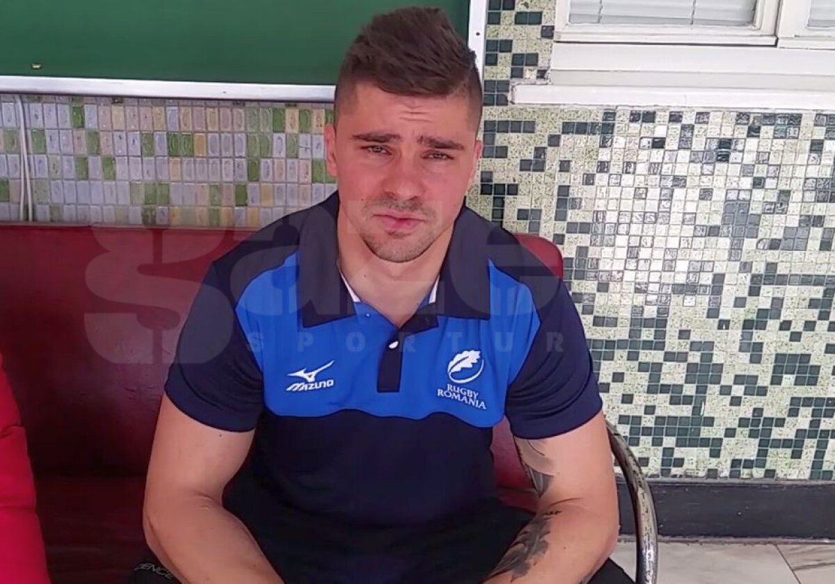 EXCLUSIV VIDEO+FOTO Interviu cu unul dintre cei mai buni jucători ai naționalei de rugby
