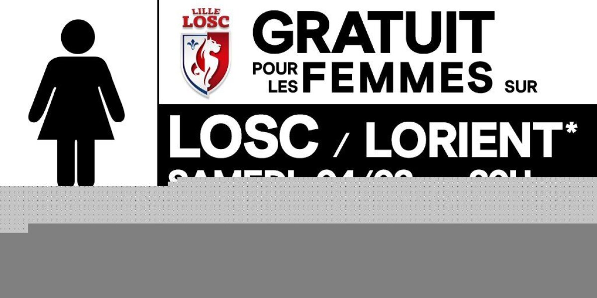 Reacție la "sexism" » Toate femeile la fotbal! Lille a răspuns bannerelor misogine de la Lyon