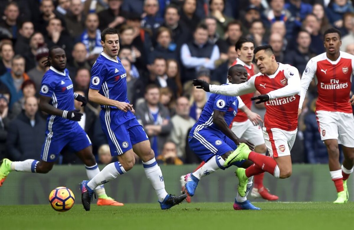 VIDEO și FOTO Chelsea e de neoprit » Victorie pe teren propriu cu Arsenal și un avans confortabil în fruntea clasamentului