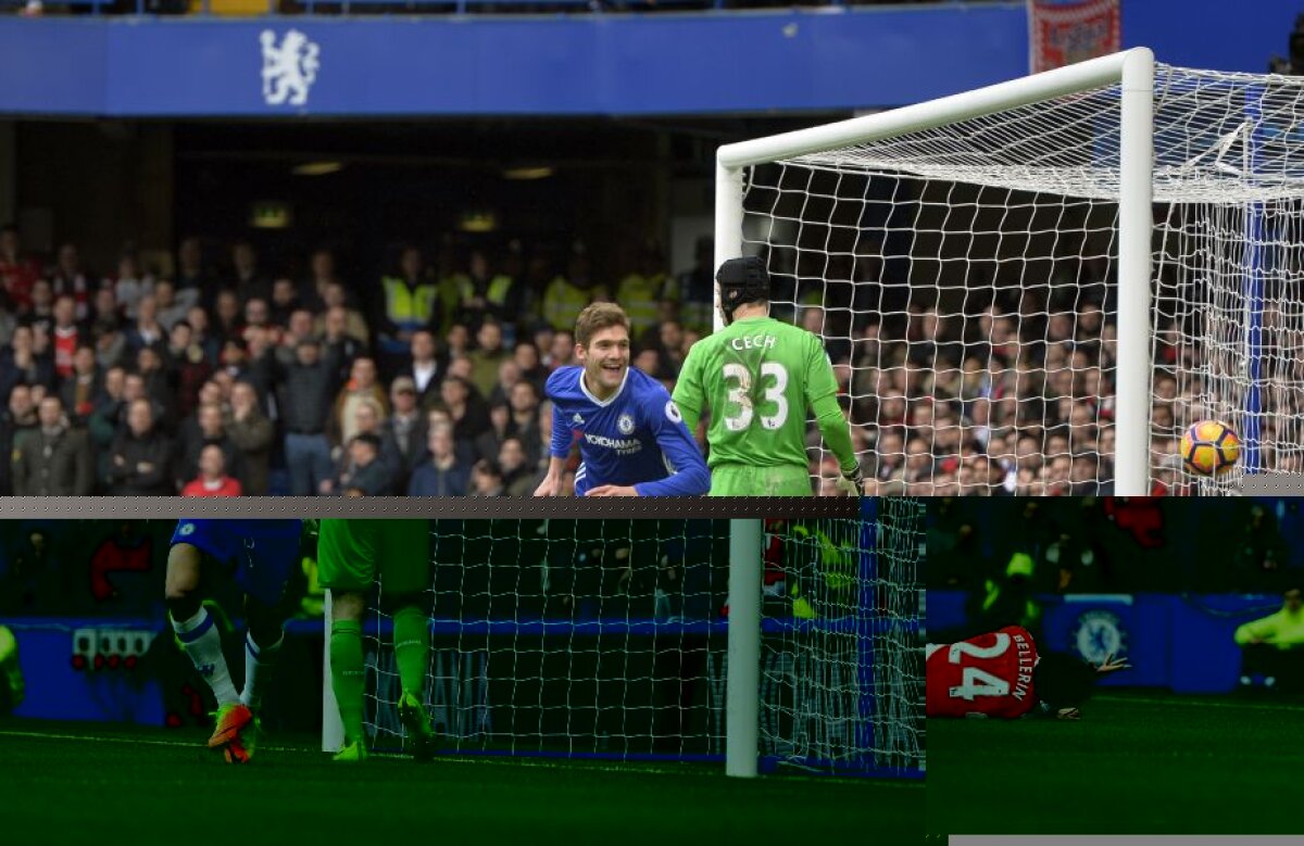 VIDEO și FOTO Chelsea e de neoprit » Victorie pe teren propriu cu Arsenal și un avans confortabil în fruntea clasamentului