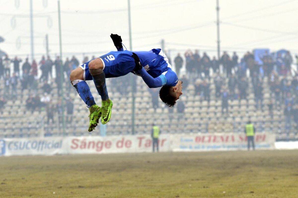 FOTO + VIDEO » Oltenii au făcut scor contra lui FC Voluntari » Premieră pentru CS U