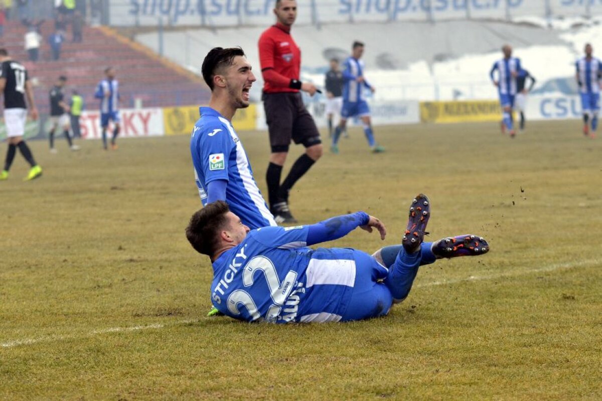 FOTO + VIDEO » Oltenii au făcut scor contra lui FC Voluntari » Premieră pentru CS U