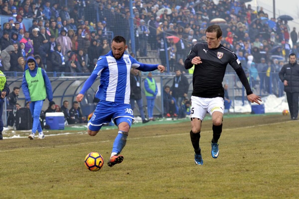 FOTO + VIDEO » Oltenii au făcut scor contra lui FC Voluntari » Premieră pentru CS U