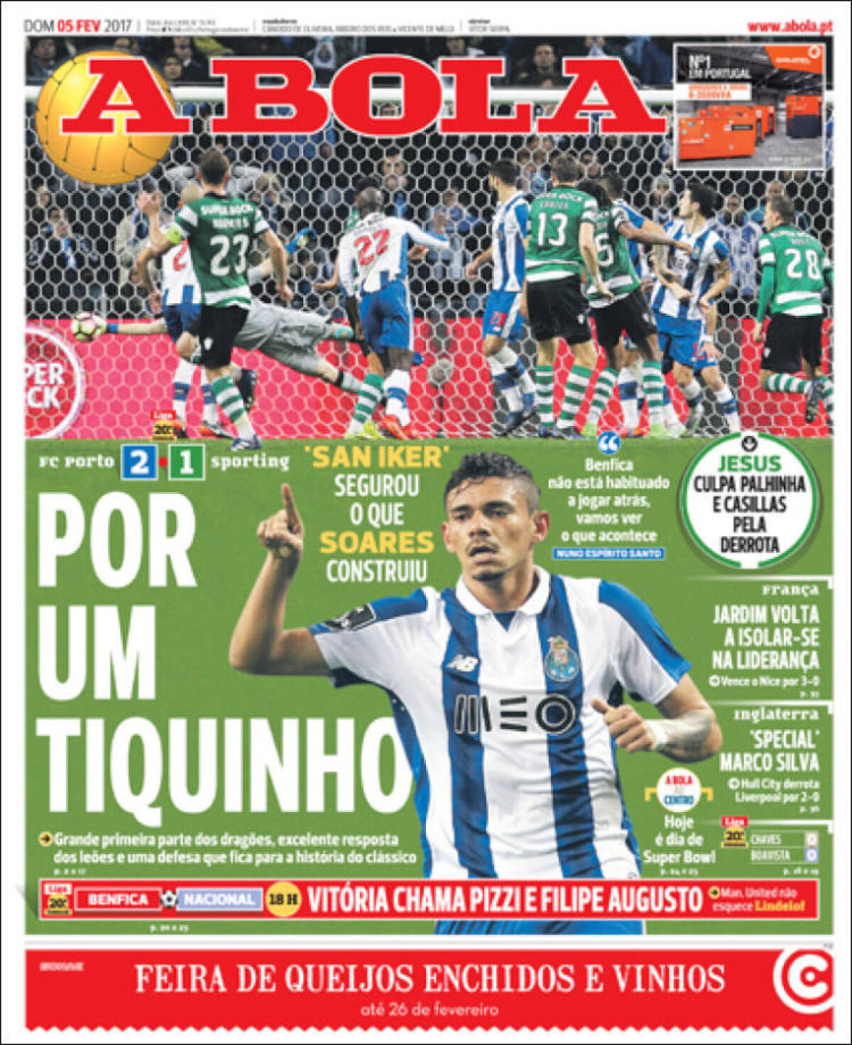 Ce scriu azi ziarele de sport din lume (5 februarie 2017)