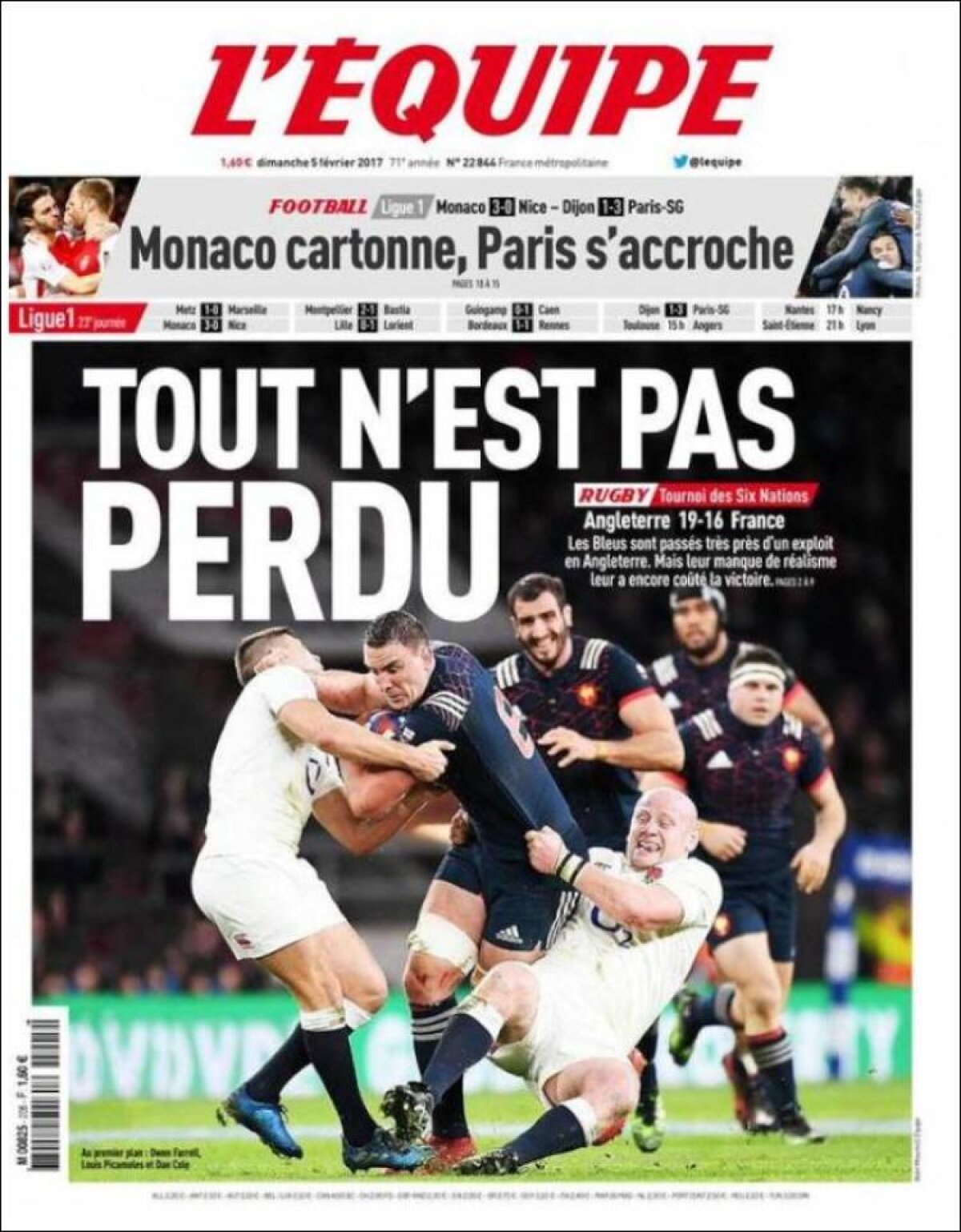 Ce scriu azi ziarele de sport din lume (5 februarie 2017)