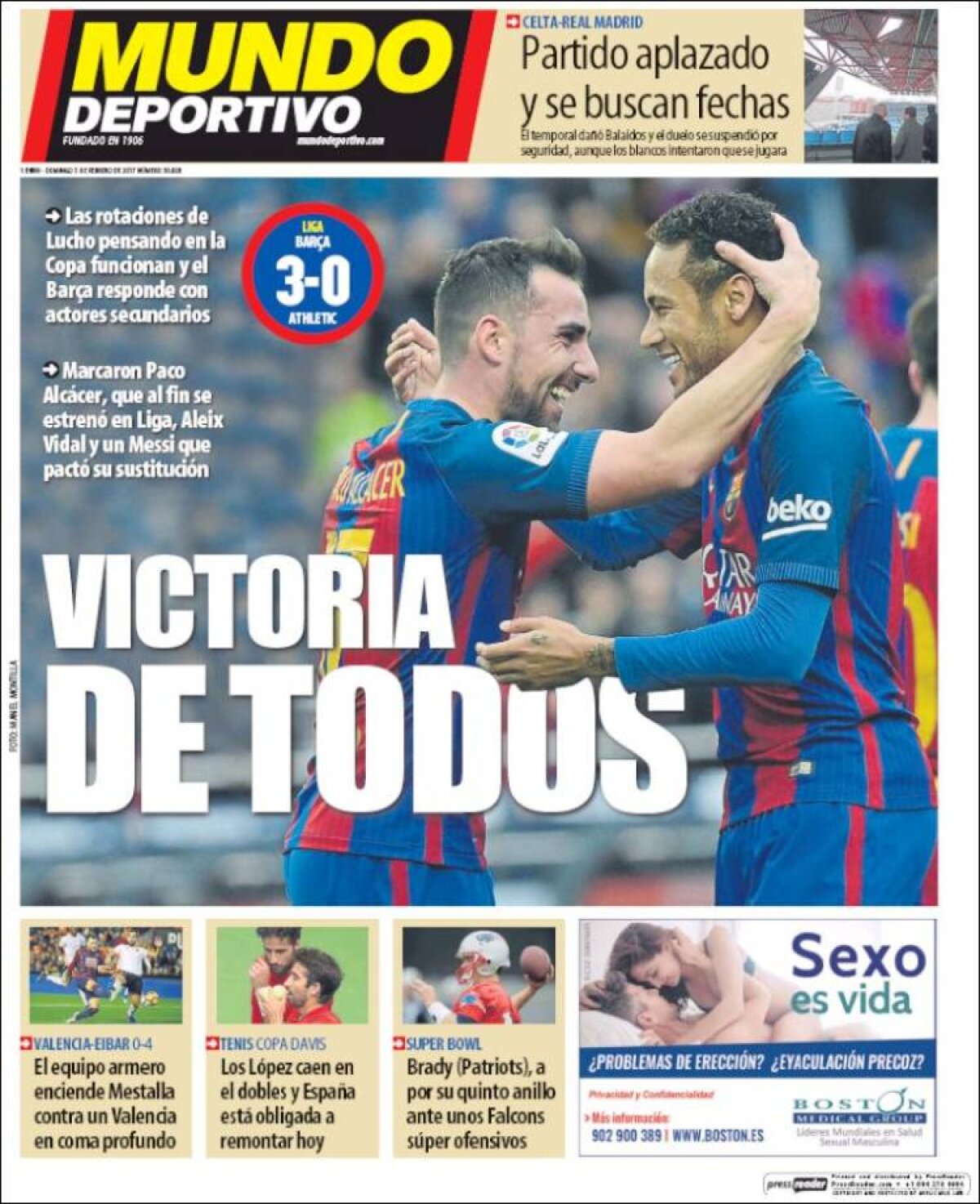 Ce scriu azi ziarele de sport din lume (5 februarie 2017)