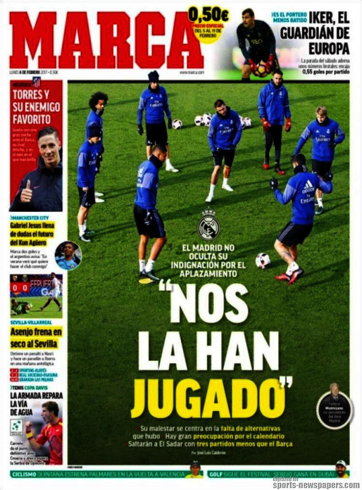 Ce scriu azi ziarele de sport din lume (6 februarie 2017)