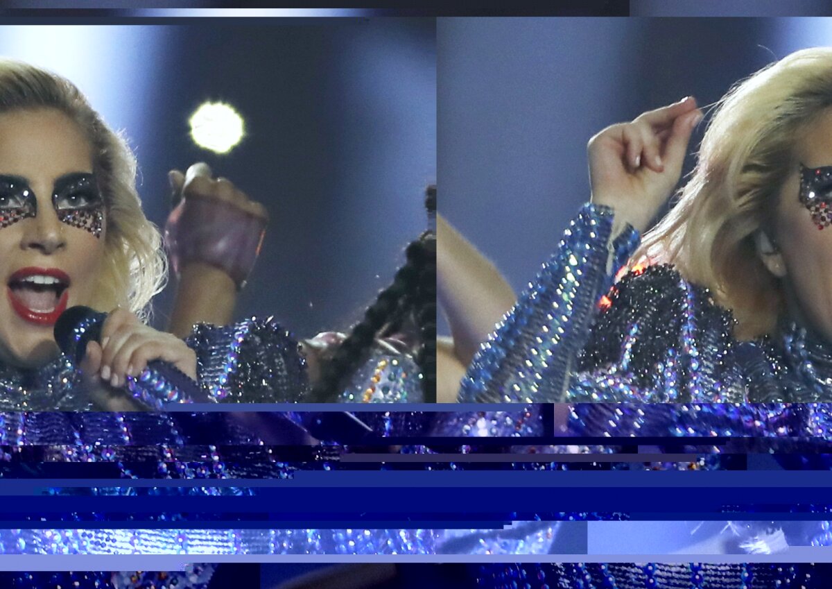 FOTO Ce show a făcut! Cea mai faimoasă americancă a fost în centrul atenției la Super Bowl