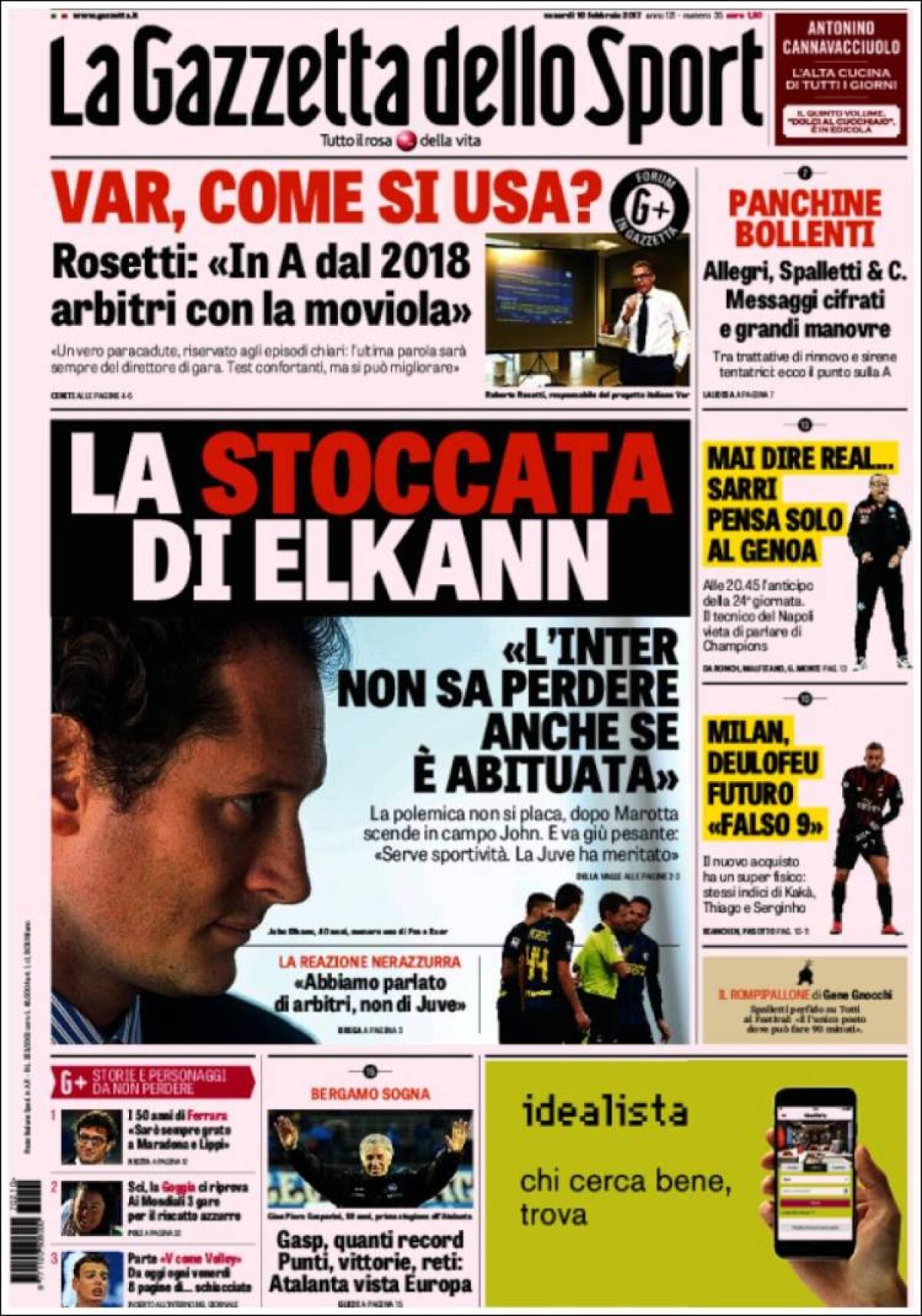 Ce scriu azi ziarele de sport din lume (10 februarie 2017)