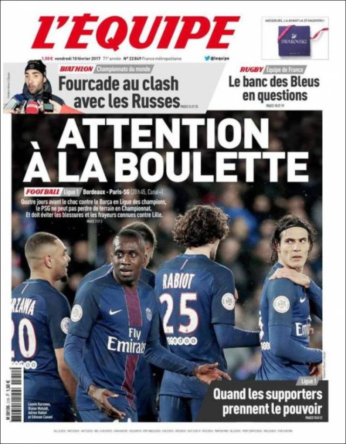 Ce scriu azi ziarele de sport din lume (10 februarie 2017)