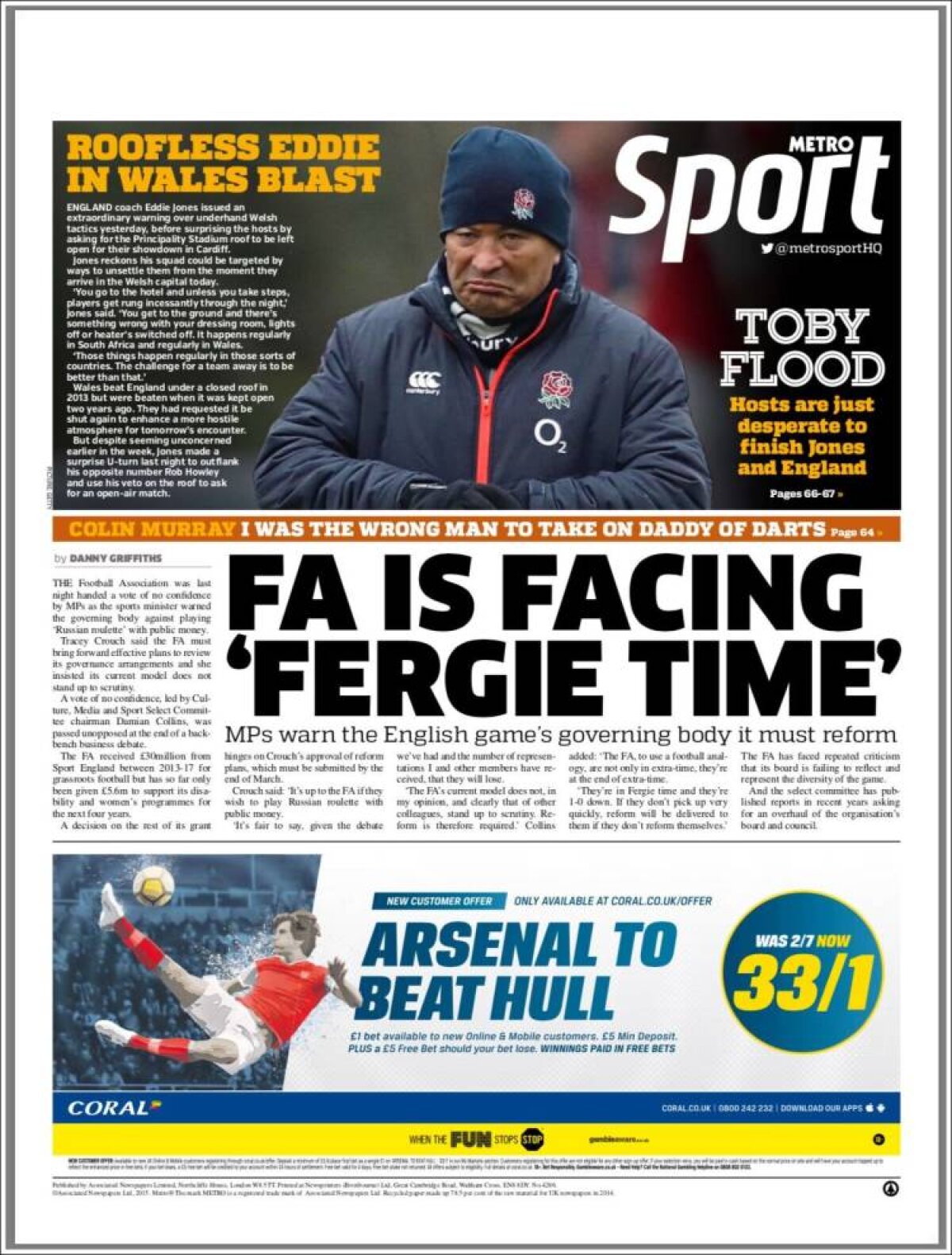 Ce scriu azi ziarele de sport din lume (10 februarie 2017)