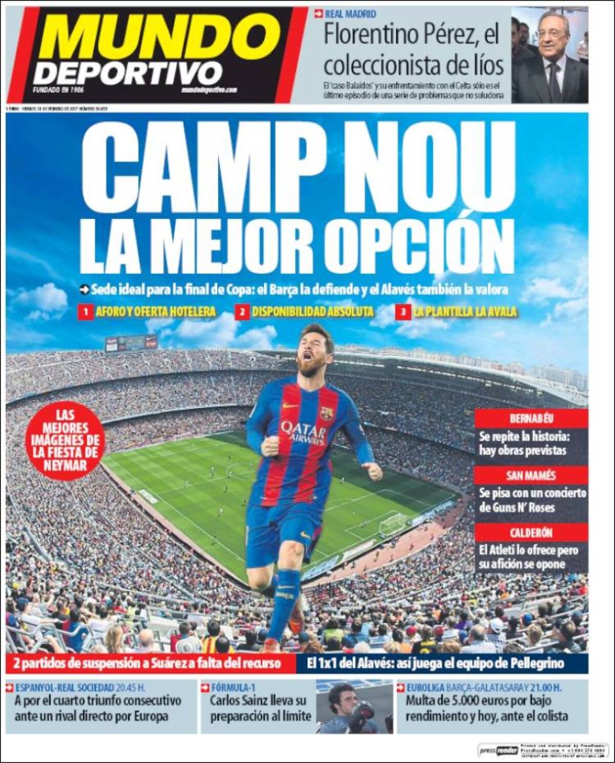 Ce scriu azi ziarele de sport din lume (10 februarie 2017)