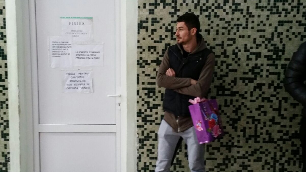 EXCLUSIV VIDEO Imagini de la vizita medicală a lui Pleașcă. Cum se prezintă jucătorul care "este peste Enache și Bălașa"