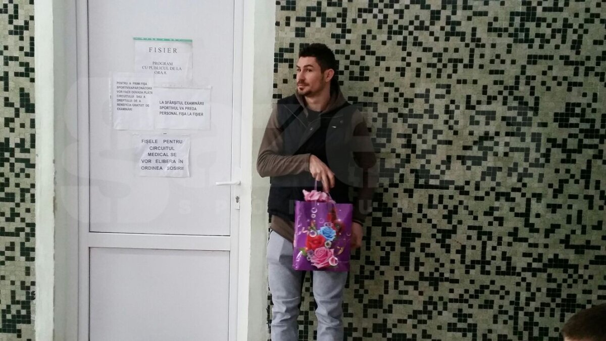 EXCLUSIV VIDEO Imagini de la vizita medicală a lui Pleașcă. Cum se prezintă jucătorul care "este peste Enache și Bălașa"