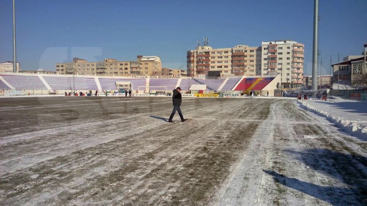 EXCLUSIV UPDATE + FOTO Probleme mari în Liga 1 » Președintele LPF și Șfaițer au luat decizia în legătură cu disputarea meciului de mâine