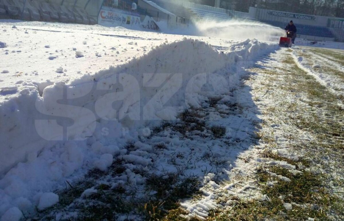 EXCLUSIV UPDATE + FOTO Probleme mari în Liga 1 » Președintele LPF și Șfaițer au luat decizia în legătură cu disputarea meciului de mâine