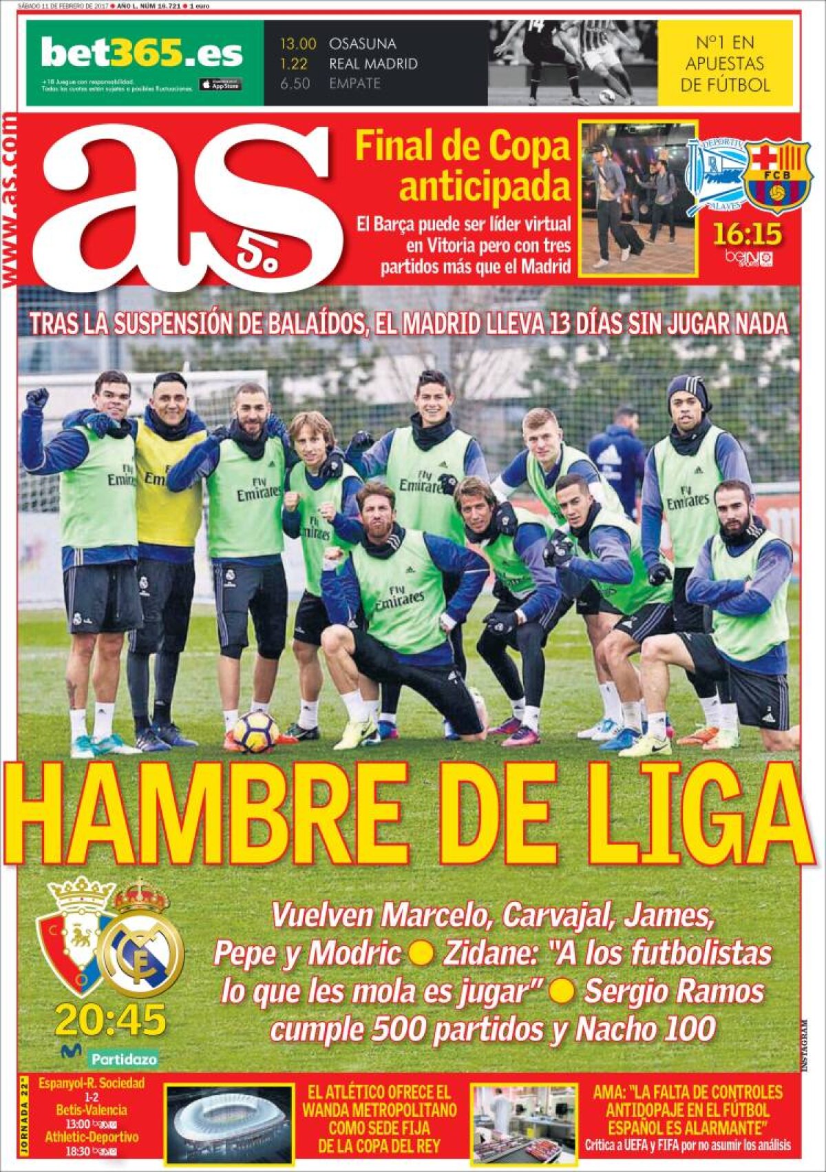 Ce scriu azi ziarele de sport din lume (11 februarie 2017)