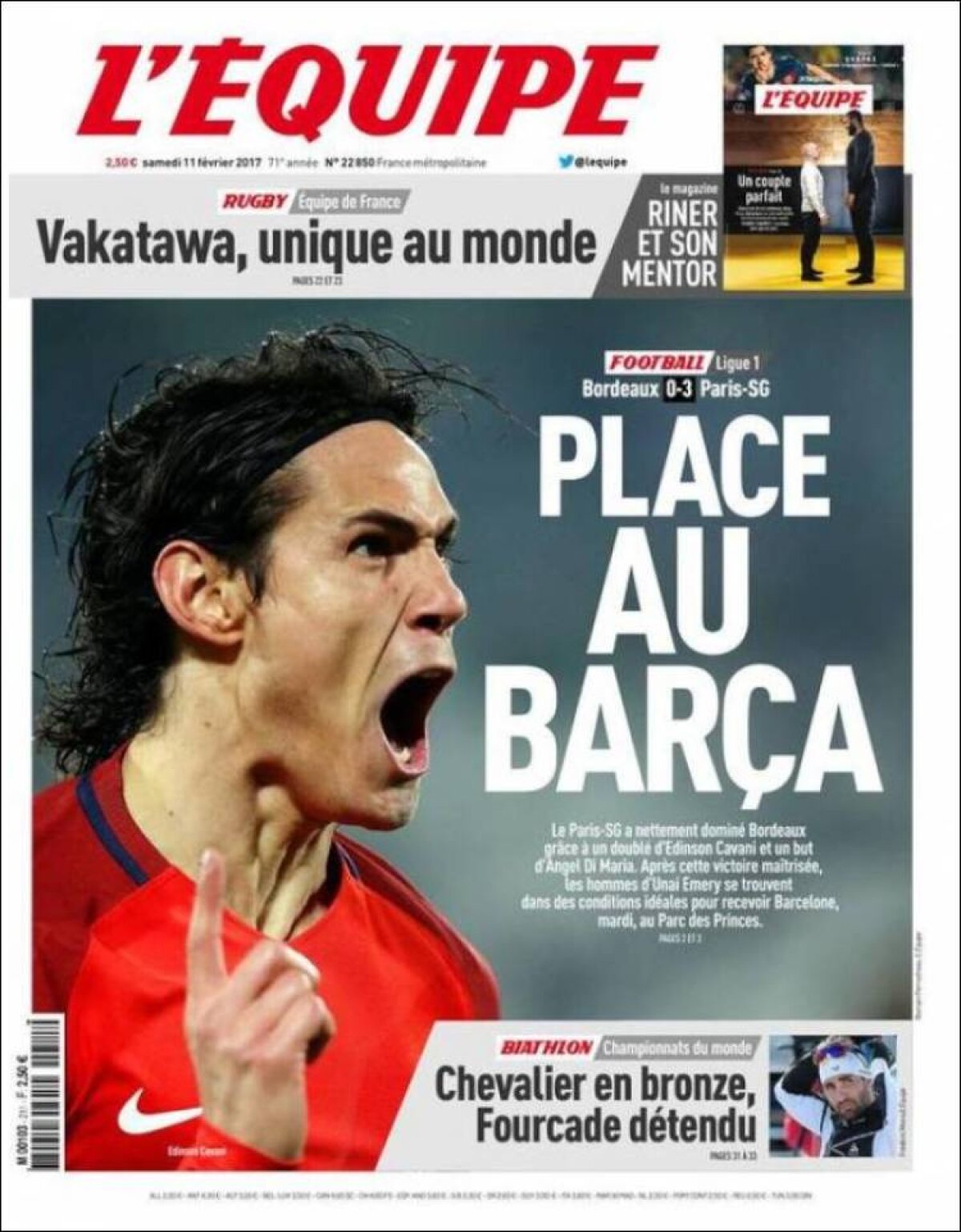 Ce scriu azi ziarele de sport din lume (11 februarie 2017)