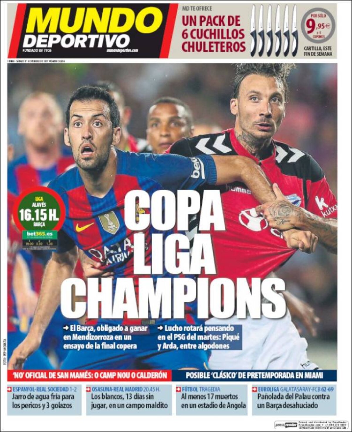 Ce scriu azi ziarele de sport din lume (11 februarie 2017)